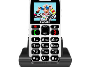 Evolveo EasyPhone (EP501) nyomógombos mobiltelefon, fehér