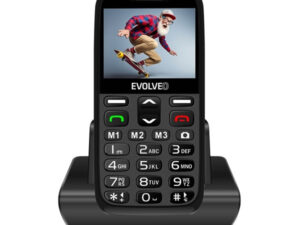 Evolveo EasyPhone XR (EP601) nyomógombos mobiltelefon, fekete