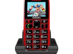 Evolveo EasyPhone (EP501) nyomógombos mobiltelefon, piros
