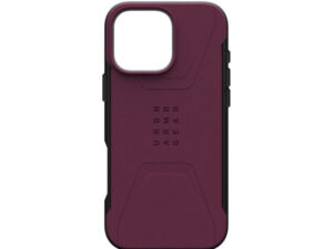 UAG Civilian Apple iPhone 16 Pro Max hátlap tok, bordeaux