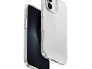 Uniq Air Fender Apple iPhone 16 Plus szilikon tok, átlátszó