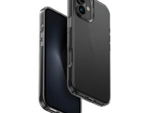 Uniq Air Fender Apple iPhone 16 Plus szilikon tok, szürke/átlátszó