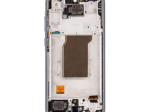Samsung A356B Galaxy A35 5G gyári LCD kijelző kerettel, fekete (Service Pack)