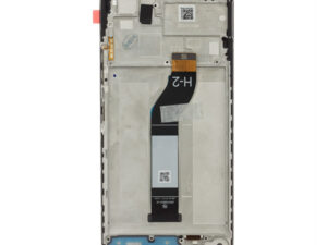 Xiaomi Redmi 13C/Poco C65 gyári LCD kijelző kerettel, fekete (Service Pack)