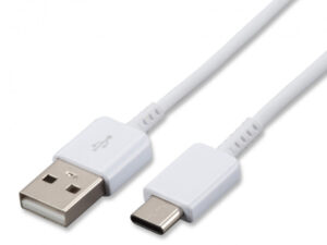 Adatkábel, USB Type-C - USB, 1,2 méter, Samsung, fehér, gyári