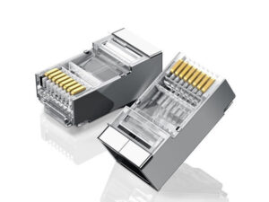 Ugreen RJ45 Ethernet fém csatlakozó, 8P / 8C, Cat.6, UTP (10db)