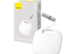 Baseus T2 Pro Bluetooth nyomkövető zsinórral, fehér