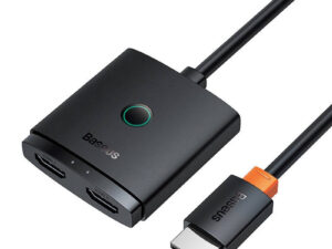 Baseus Cluster HDMI elosztó, 1 m kábellel, fekete