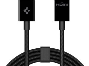 Spigen PowerArc PB2001 HDMI2.1 kábel 4K/120Hz, 8K/60Hz, 2m, fekete