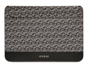 Guess Sleeve GCube Stripes, GUCS16HGCFSEK 16" laptop tok, fekete