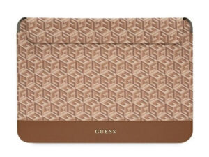 Guess Sleeve GCube Stripes, GUCS16HGCFSEW 16" laptop tok, barna