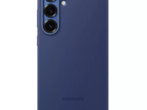 Samsung Galaxy S25 Silicone Cover, gyári szilikon tok, sötétkék (Új, Csomagolássérült)