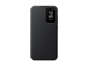 Samsung Galaxy A55 Smart View Wallet gyári tok, fekete (Új, Csomagolássérült)
