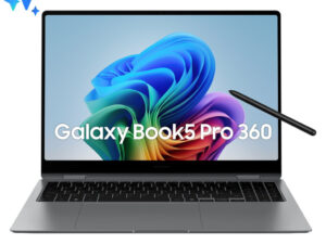 Samsung Galaxy Book5 Pro 360 notebook Intel Core Ultra 7 processzor, 16" AMOLED kijelző, 16GB RAM, 512GB SSD, szürke (használt/csomagolássérült)