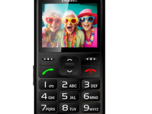 Evolveo EasyPhone XS (EP570) nyomógombos mobiltelefon, fekete