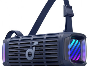 Anker SoundCore Boom 3i hordozható vízálló bluetooth hangszóró, 50W, RGB, kék
