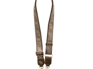 Guess Crossbody Strap PU 4G Metal Logo univerzális pánt, barna