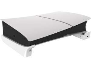 iPega P5S008 PS5 Slim / PS5 Pro vízszintes tartó / állvány, USB HUB, fehér