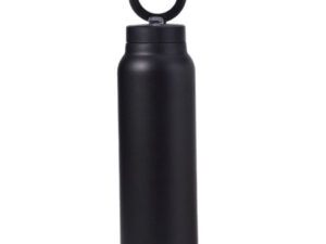 Termosz MagSafe kompatibilis mágneses tartóval, 750ml, fekete