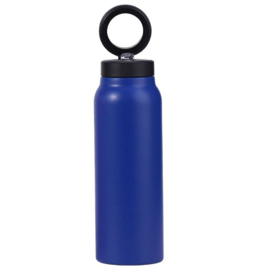 Termosz MagSafe kompatibilis mágneses tartóval, 750ml, kék