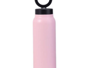 Termosz MagSafe kompatibilis mágneses tartóval, 750ml, rózsaszín
