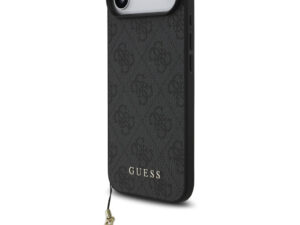 Guess 4G Charm Apple iPhone Air (2025) Tone on Tone hátlap tok, szürke