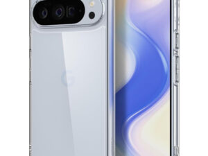 Spigen Ultra Hybrid Pixel 10 / Pixel 10 Pro tok, Crystal Clear, átlátszó