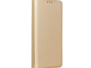 Magnet Samsung Galaxy A17 mágneses flip tok, arany