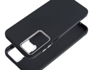 Frame Samsung Galaxy A17 közepesen ütésálló tok kameravédő kerettel, fekete