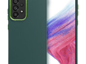 Frame Samsung Galaxy A17 közepesen ütésálló tok kameravédő kerettel, zöld