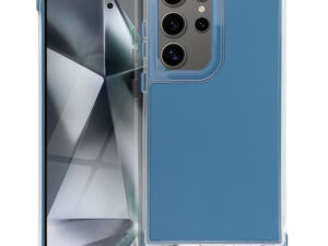 Matrix Samsung Galaxy A17 hátlap tok kameravédő peremmel, kék (matt)
