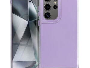 Matrix Samsung Galaxy A17 hátlap tok kameravédő peremmel, világoslila (matt)