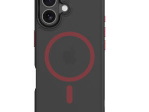 Tactical MagForce Hyperstealth 2.0 Apple iPhone 17 MagSafe hátlap tok, fekete/piros