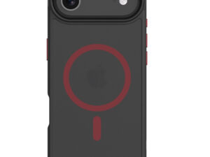 Tactical MagForce Hyperstealth 2.0 Apple iPhone Air (2025) MagSafe hátlap tok, fekete/piros