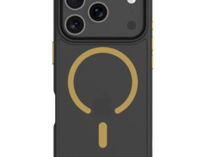 Tactical MagForce Hyperstealth 2.0 Apple iPhone 17 Pro MagSafe hátlap tok, fekete/sárga