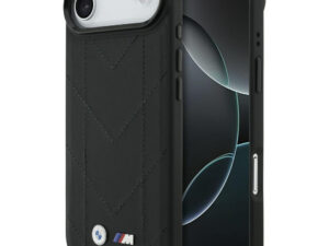 BMW M Quilted Logo Apple iPhone Air (2025) MagSafe hátlap tok, fekete