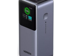 Ugreen PB721 Powerbank / külső akkumulátor, USB-A-2xUSB-C, 20000mAh, 130W, QC+PD, szürke