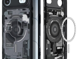 Spigen Ultra Hybrid MagFit Apple iPhone Air (2025) tok, MagSafe, Zero One, fekete