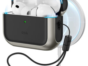 ESR Orbit Hybrid Halolock AirPods Pro 3 tok, MagSafe, titánium szürke