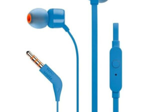 JBL T160 Vezetékes Jack 3,5mm headset / fülhallgató mikrofonnal, kék