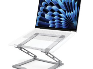 Tech-Protect ULS400 állítható / összecsukható univerzális asztali laptop tartó, szürke