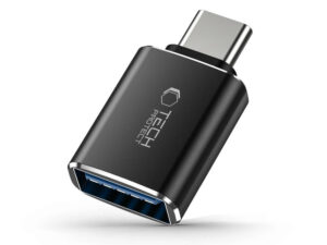 Tech-Protect USB OTG-USB-C adapter, fekete