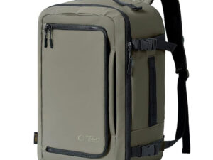 Tech-Protect Defender S50 utazó táska, Ryanair / Wizzair kompatibilis, 20L, 40x20x25cm, olívazöld
