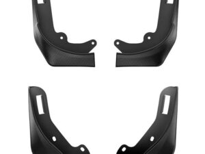 Spigen WeatherBloc Mud Flaps Tesla Model Y (2020 - 2024) sárfogó szett, karbon minta, TO301, fekete