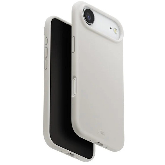 Uniq Lino Apple iPhone Air (2025) MagSafe szilikon tok, szürke
