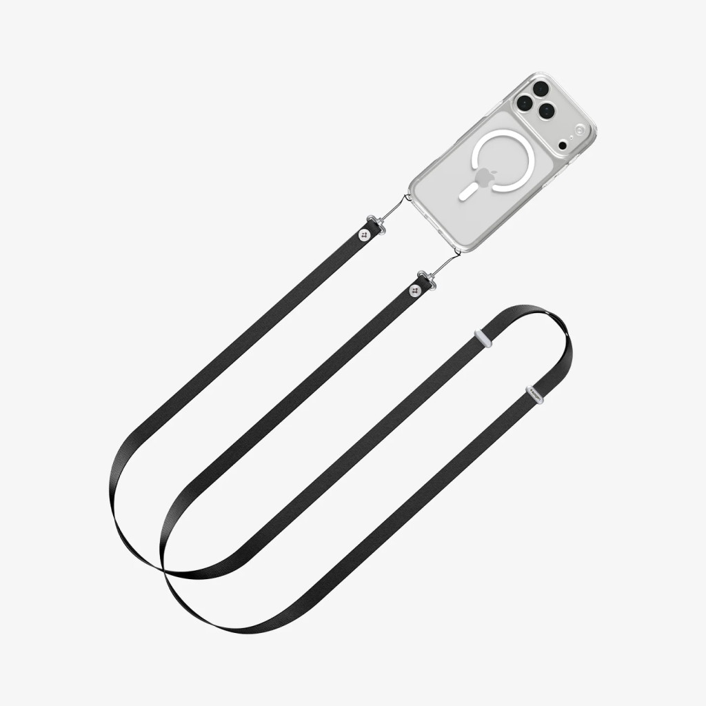 Spigen Crossbody DA30L univerzális nyakpánt / pánt, fekete