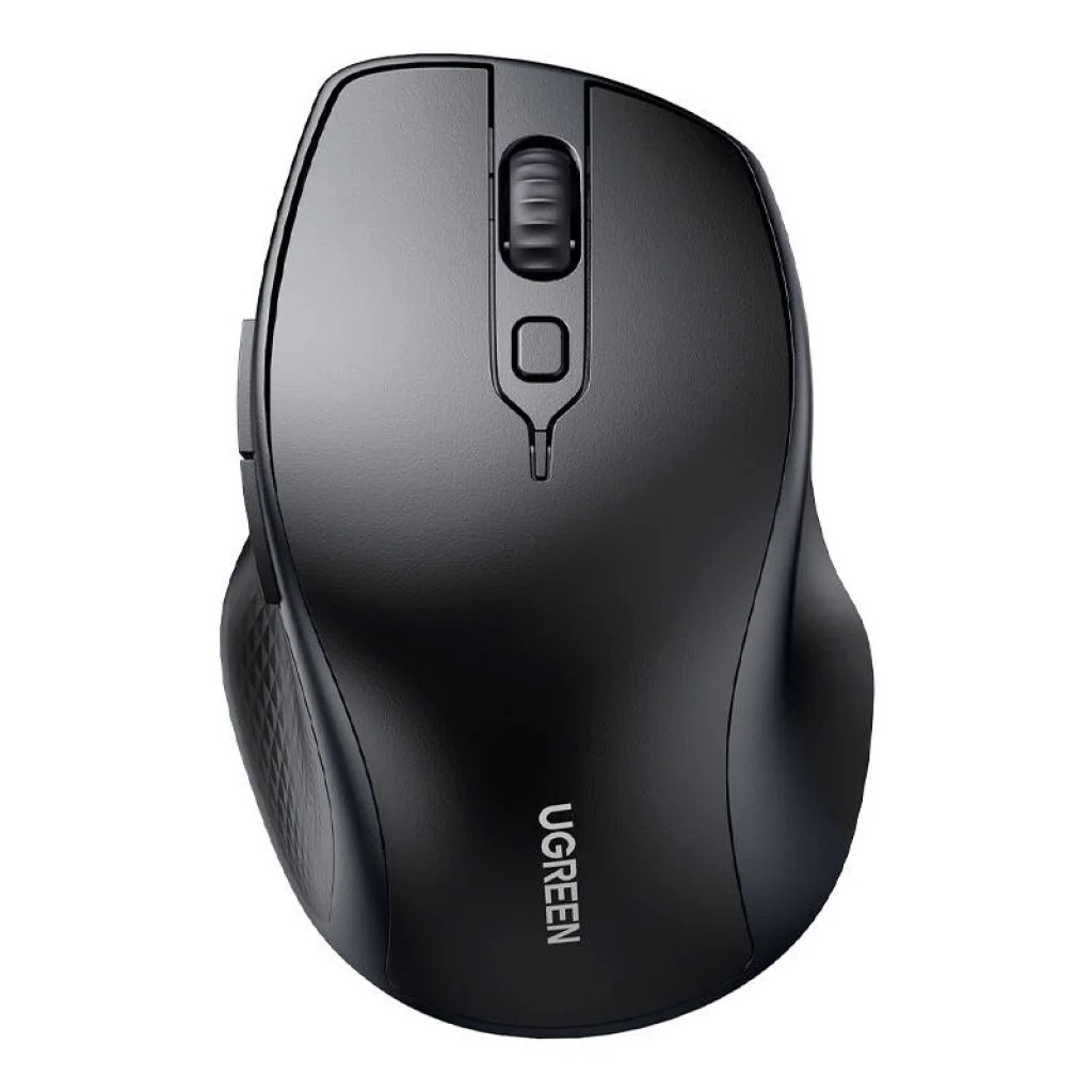 Ugreen MU101 ergonomikus vezeték nélküli egér, fekete (15807)