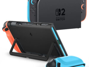 Spigen Nano Pop Nintendo Switch 2 tok, fekete