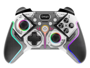 iPega 9666BH vezeték nélküli Gamepad / kontroller Android/iOS/PS3/PS4/PC/N-Switch kompatibilis, szürke