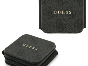 Guess 4G 3in1 vezeték nélküli wireless töltő, összecsukható, MagSafe, fekete